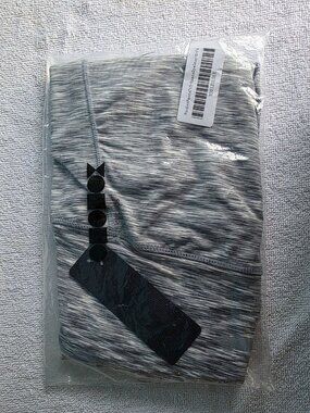 ODODOS Women's Activewear Pocket Pants - Space Dye Grey - Size S - New with Tags